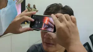 MIDAS video still of the device in use